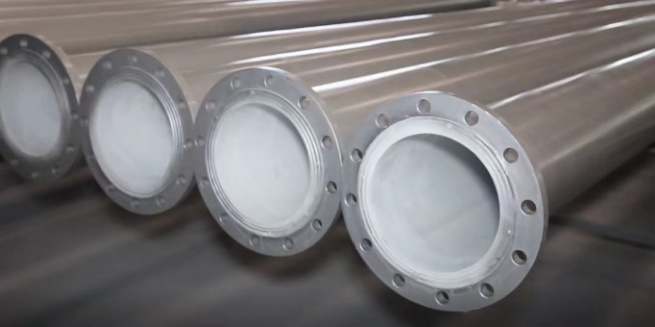 Plastic-lined Composite Pipe